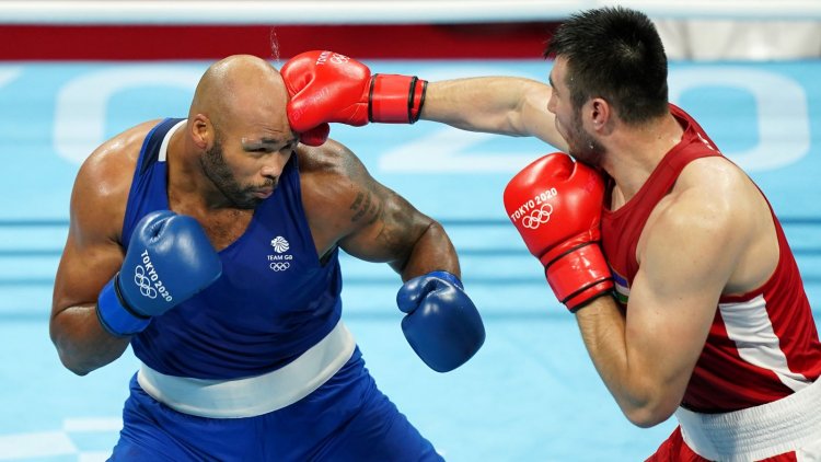 Frazer Clarke earns Olympic bronze after a cut ends his super-heavyweight semi-final against Bakhodir Jalolov