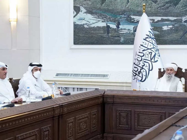 Top Qatar diplomat arrives in Kabul