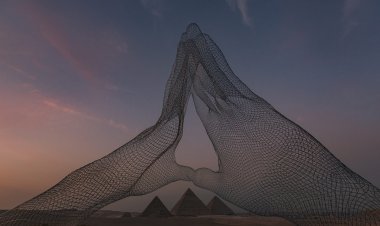 Egypt launches first international art exhibition at Giza Pyramids