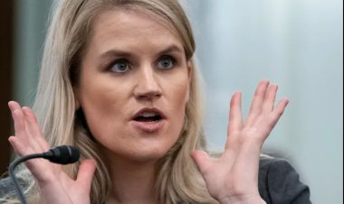 Anti-Facebook protest before whistleblower's Parliament hearing