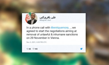 Sanctions removal negotiations to resume in Vienna on Nov. 29: Chief negotiator