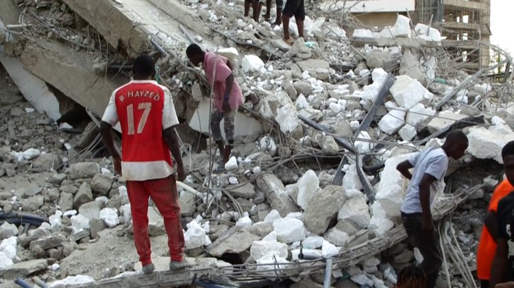At least four dead, more trapped after Lagos high-rise collapse