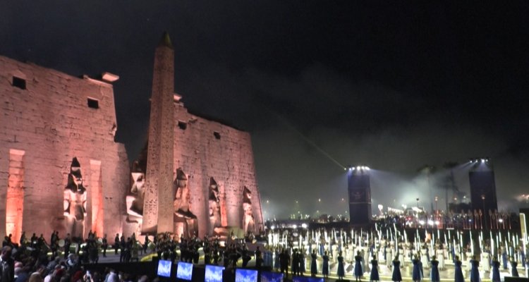 Egypt unveils Pharaonic 'Rams Road' at Karnak Temple