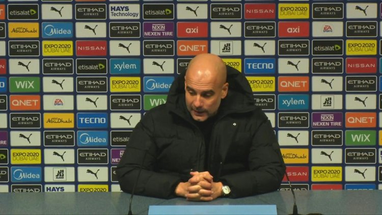 Leaders Man City hit six after Leicester scare