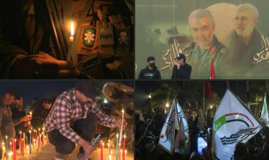 Baghdad candle vigil honours slain Iran general, Iraqi deputy