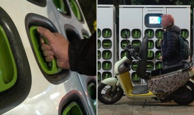 'Game changer' e-moped batteries spread from Taiwan across Asia