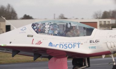 Teen pilot completes round-the-world feat