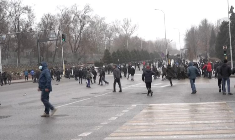 Kazakhstan sees 'nation-scale internet blackout' amid protests