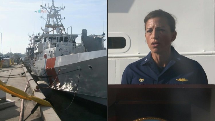 US Coast Guard finds one body in search for dozens after boat capsizes