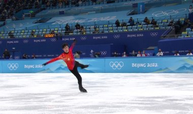 Chen wins Olympic figure skating gold as rival Hanyu falls twice