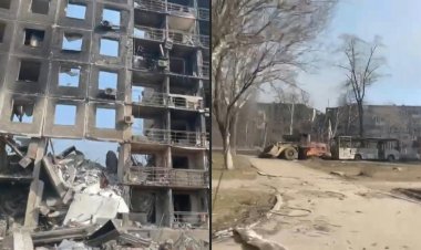 Chechen leader says his forces 'liberated' Mariupol city hall