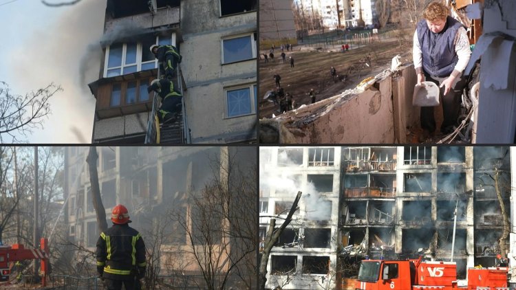 European leaders in defiant Kyiv trip as Russia closes in