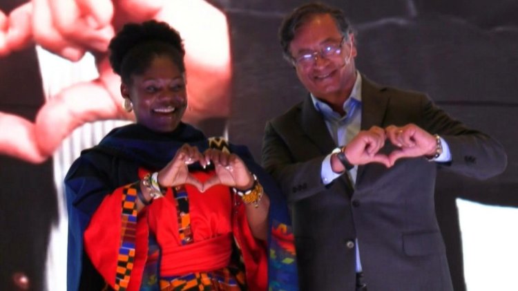 Colombia's Francia Marquez is presented as Petro's vice-presidential candidate