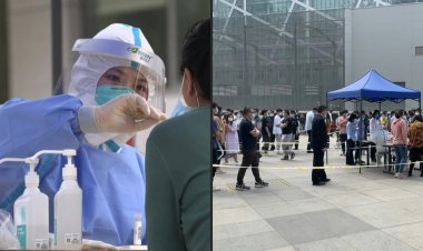 Beijing Covid spike prompts mass testing, panic buying