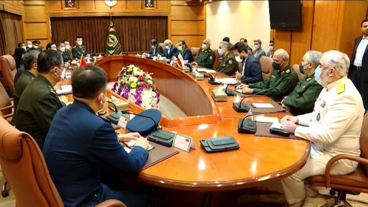 Chinese Defence Minister holds talks with Iranian officials in Tehran