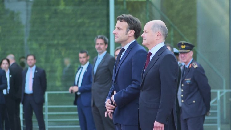 Germany's Scholz hosts Macron in Berlin