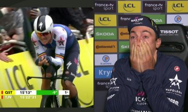 Lampaert shocks 'big guys' in Tour de France opener