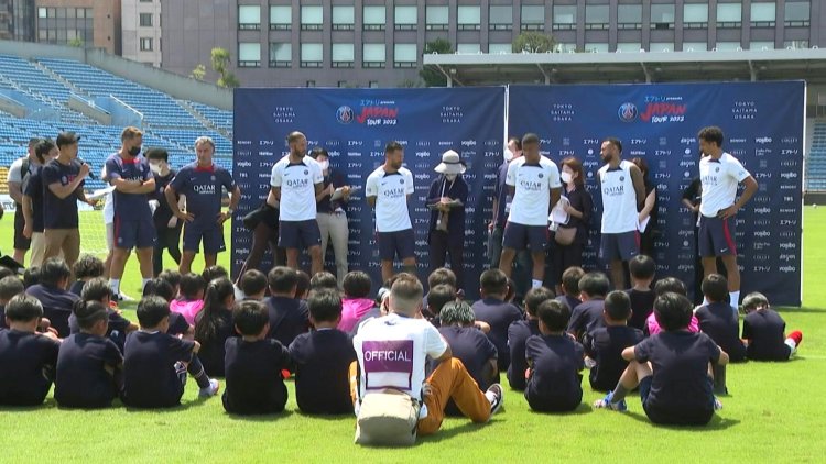 PSG arrive in Japan for three-game tour