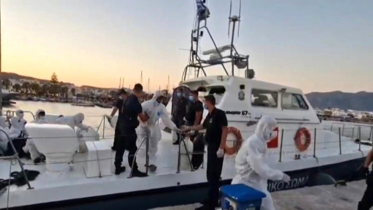 Up to 50 missing after migrant boat sinks off Greece