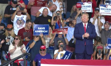 Trump brands Biden 'enemy of the state' at Pennsylvania rally