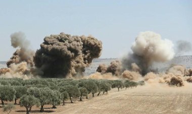 Russian strikes on Syria's Idlib province