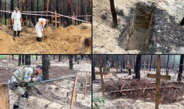 Ukraine finds graves and 'torture centres' in recaptured east