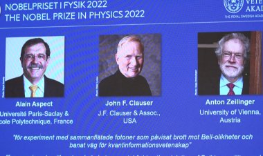 Trio win physics Nobel for quantum mechanics work