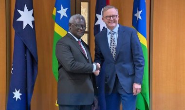 Australia and Solomon Islands discuss 'mutual security'