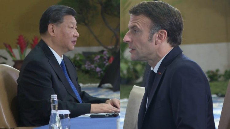Macron calls for China, France to unite against Ukraine war