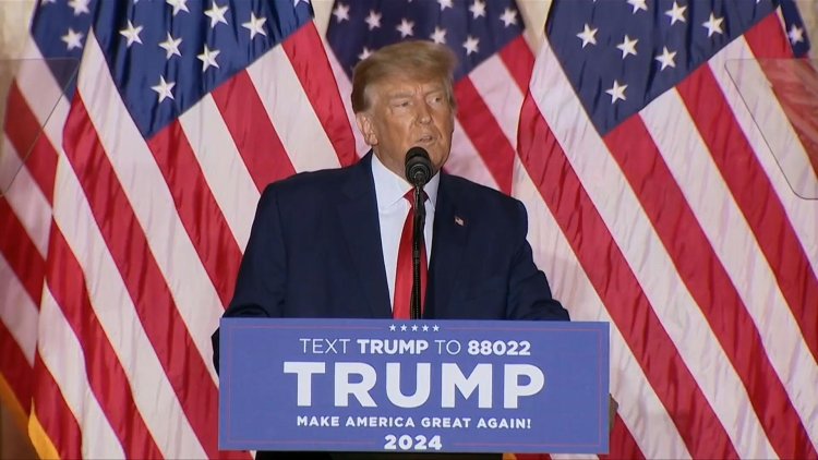 Trump announces 2024 White House run