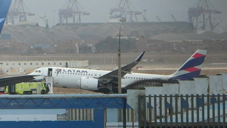 Two firefighters killed in Peru as plane hits airport fire truck