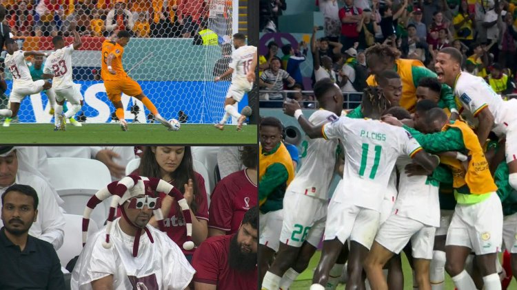 Netherlands see off sorry Qatar to reach World Cup last 16