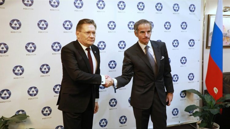 IAEA head in Moscow to discuss Zaporizhzhia nuclear plant