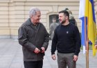 Zelensky meets with Finnish counterpart Sauli Niinisto in Kyiv