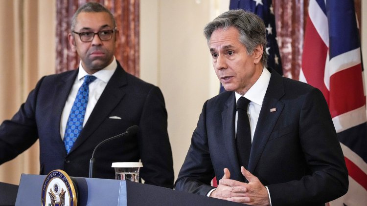 Blinken and UK Foreign Secretary Cleverly hold joint news conference