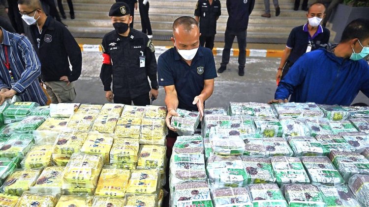 Thai police seize 1.1 tonnes of crystal meth in under a week