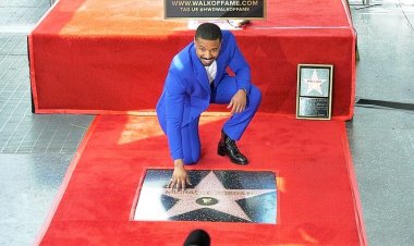 Actor Michael B. Jordan gets a star on the Hollywood Walk of Fame