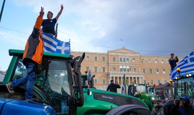 Greek Farmers Demand Aid