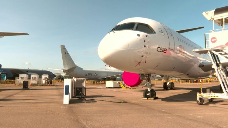 China Unveils C919 Passenger Jet