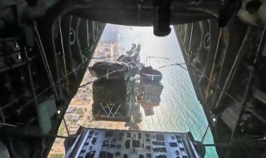 US Airdrops Aid to Gaza