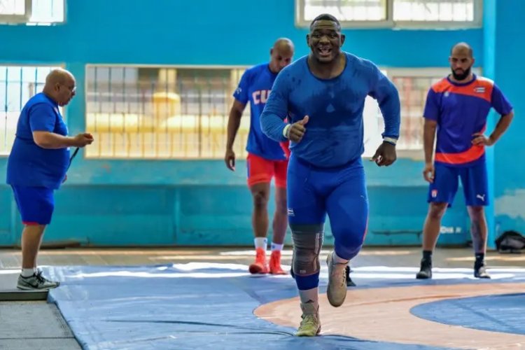 Cuban Wrestler Eyes Fifth Olympic Gold