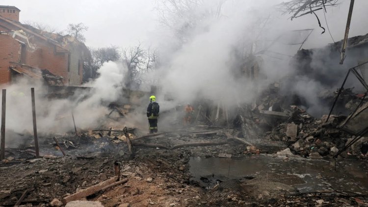 Kyiv Under Missile Attack