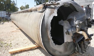 Israeli Military Displays Intercepted Missile