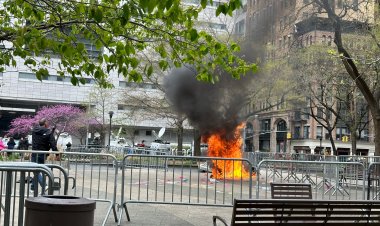 Man Sets Himself on Fire Near Trump Trial