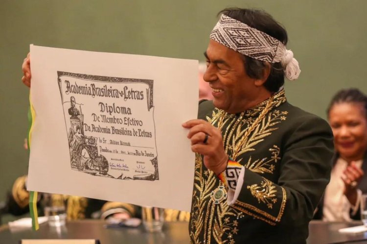 Ailton Krenak Joins Brazil's Literary Elite