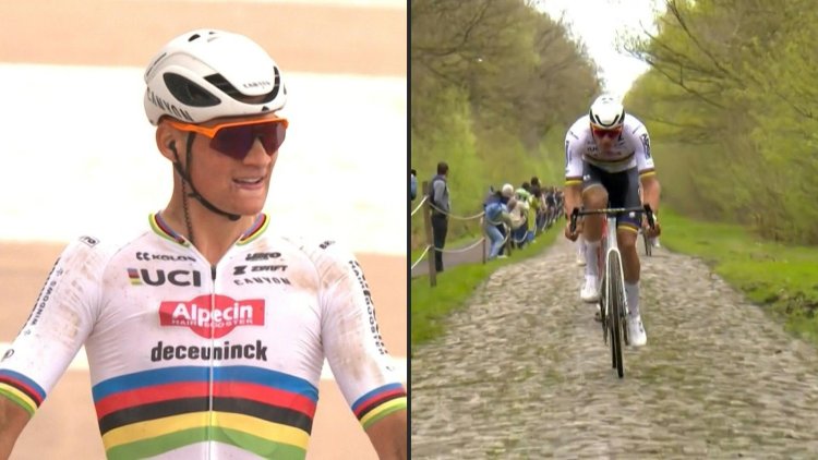 Van der Poel Dominates Paris-Roubaix Again