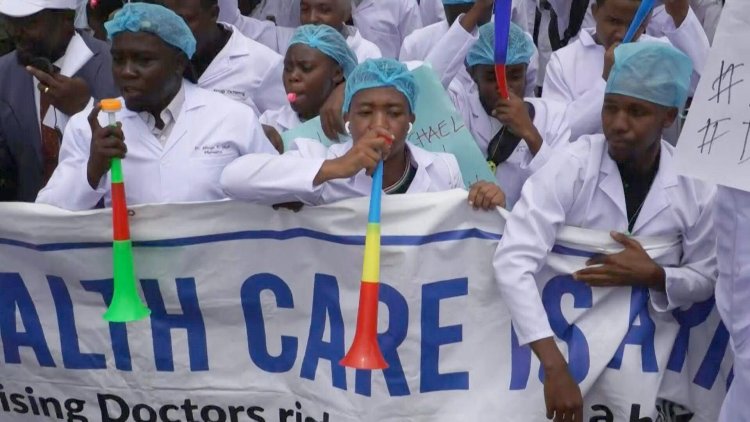 Kenyan Doctors Protest for Better Conditions