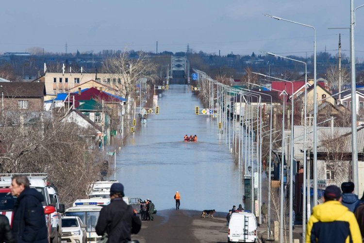 Flooding Crisis Hits Northern Kazakhstan