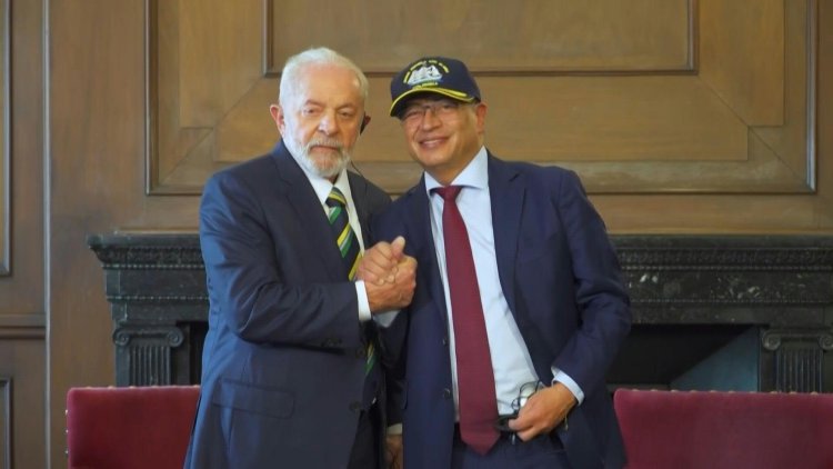 Colombian President Welcomes Lula da Silva