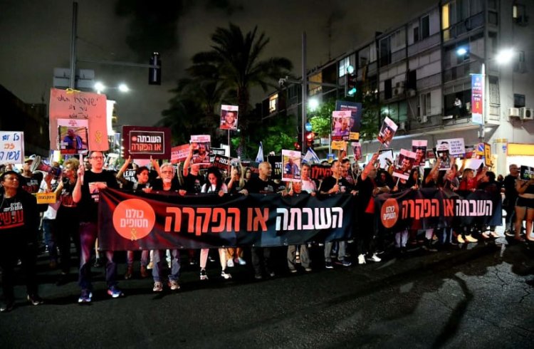 Hostage Families March for Action